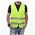 Colete Sinalizador Faixa Refletiva EPI Segurança do Trabalho Construçao Civil Obra Estrada Avenida Rodovia Sinalizaçao - Imagem 3