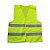 Colete Sinalizador Faixa Refletiva EPI Segurança do Trabalho Obra Construçao Civil Clicista Sinalizaçao Estrada Avenida - Imagem 2