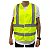 Colete Sinalizador EPI Faixa Refletiva Segurança do Trabalho Obra Estrada Avenida Rodovia Construçao Civil Proteçao - Imagem 8