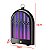 Luminaria Repelente Armadilha Mata Inseto Mosca Mosquito Luz Ultravioleta Usb Portatil Gancho Pendurar - Imagem 3