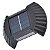 Luminaria Solar Arandela Parede Spot Balizador Iluminaçao Decoraçao Garagem Casa Quintal Varanda Jardim Enfeite - Imagem 1