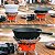 Fogareiro Portatil Dobravel 2800W Proteçao Lateral Pesca Acampamento Viagem Camping Trilha Praia Diversao Lazer - Imagem 6