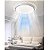 Luminaria Ventilador Sem Helice Cristal 6 Niveis 3 Tons Ajustavel Decoraçao Sala Quarto Casa Escritorio - Imagem 8