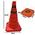 Cone Retratil Sinalizaçao Portatil Dobravel Flexivle Obra Balizador Estacionamento Segurança Estrada Rodovia Trafego - Imagem 2