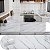 Papel de Parede Adesivo Autocolante Flexivel Marmore Falso Obra Construçao Reforma Moveis Banheiro Cozinha Envelopamento - Imagem 7