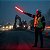 Bastao Sinalizador Viario Apito Led Segurança Transito Sinalizaçao Obra Guarda Manobrista Frentista Emergencia - Imagem 5