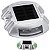 Tacha Solar Sinalizador Viario Olho de Gato Kit 4 Uni Sinalizaçao Estrada Rodovia Obra Iluminaçao Segurança - Imagem 9