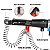 Adaptador Parafusadeira Drywall Parafuso Bico Rapido Corrente Pregos Conserto Manuntençao Obra Reparos Consertos - Imagem 4