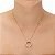 Colar Feminino Ferradura Brilhante Banhado a Ouro 18K - Imagem 2