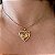 Colar Feminino Mulher com Seu Cavalo Banhado a Ouro 18K - Imagem 2