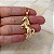 Colar Feminino Cavalo Relinchando com Brilho Banhado a Ouro 18K - Imagem 1