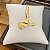 Colar Feminino Violão com Chapéu Country Banhado a Ouro 18K - Imagem 1