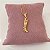 Colar Feminino Bota com Salto Country Banhado a Ouro 18K - Imagem 1