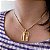 Colar Feminino Mãe e Filha Country com Cordão Baiano Banhado a Ouro 18K - Imagem 1