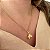 Colar Feminino Luxo Trator – Joia do AGRO Banhado a Ouro 18K - Imagem 1