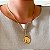 Colar Feminino Cavalo no Laço Banhado a Ouro 18K - Imagem 1