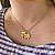 Colar Feminino Cavalo Galope Banhado a Ouro 18K - Imagem 1