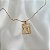 Colar Feminino Mãe e Filha Country Banhado a Ouro 18K - Imagem 1