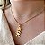 Colar Feminino Cowgirl Banhado a Ouro 18K - Imagem 1