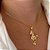 Colar Feminino Cavalo Elegância Equestre Banhado a Ouro 18K - Imagem 1
