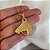 Colar Feminino Cabeça de Cavalo Luxo Banhado a Ouro 18K - Imagem 1