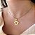Colar Feminino Agronomia Banhado a Ouro 18K - Imagem 1