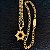 Conjunto Masculino Agronomia com Cordão 3x1 Banhado a Ouro 18K - Imagem 1