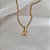 Colar Feminino Zootecnia com Cordão Baiano Banhado a Ouro 18K - Imagem 1