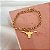 Pulseira Feminina com Touro em Elo Português Banhada a Ouro 18K - Imagem 1