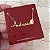 Colar Personalizado Andressa com Cavalo Banhado a Ouro 18k - Imagem 1
