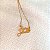 Colar Personalizado Ana Julia com Cavalo Banhado a Ouro 18k - Imagem 1