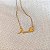 Colar Personalizado Anna com Cavalo Banhado a Ouro 18k - Imagem 1