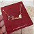 Colar Personalizado Eloisa com Cavalo Banhado a Ouro 18k - Imagem 1