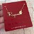 Colar Personalizado Rayane com Cavalo Banhado a Ouro 18k - Imagem 1