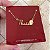 Colar Personalizado Thais com Cavalo Banhado a Ouro 18k - Imagem 1