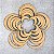 GUIAS DE CORTE CONCÊNTRICAS FLOR - Imagem 1