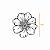 CARIMBO MARCADOR -  CORTADOR FLOR 13CM - Imagem 3