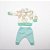 Conjunto Calça E Jaqueta Bebê Prematuro Ursinho Verde - Imagem 1