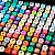 Canetinhas Coloridas Marca Texto Ponta Dupla [48 Cores] - Imagem 2
