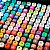 Canetinhas Coloridas Marca Texto Ponta Dupla [100 Cores] - Imagem 7