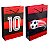 Sacolas de papel Futebol Vermelho e Preto 25x17x6 cm - Imagem 1