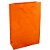 Sacolas de papel Laranja 25x17x6 cm - Imagem 1