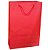 Sacolas de papel Vermelha 34x22x10 cm - Imagem 1