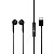 Fone de ouvido USB-C EH104 Preto Lecoo - Imagem 1