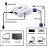 Cabo Conversor VGA para HDMI com audio - Imagem 3
