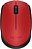 Mouse sem fio Logitech M170 - Vermelho - Imagem 1