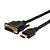 Cabo HDMI / DVI-D 2 Metros Dual Link - Imagem 1