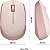 Mouse sem Fio Bluetooth M100G Silent Rapoo Rosa - Imagem 5