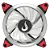 COOLER FAN 12 x 12 cm 120mm RiseMode Led Vermelho - Imagem 2