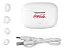 Fone de Ouvido Bluetooth Iwill Coca-Cola Flow Branco - Imagem 2